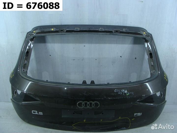 Дверь багажника Audi Q5 1 8R 2008-2012