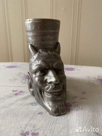 Карандашница Мефистофель литье силумин