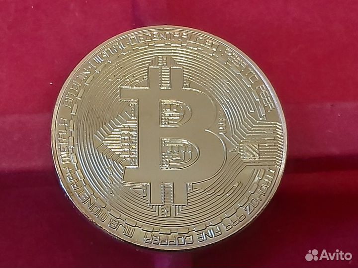 Монетный знак Биткоин