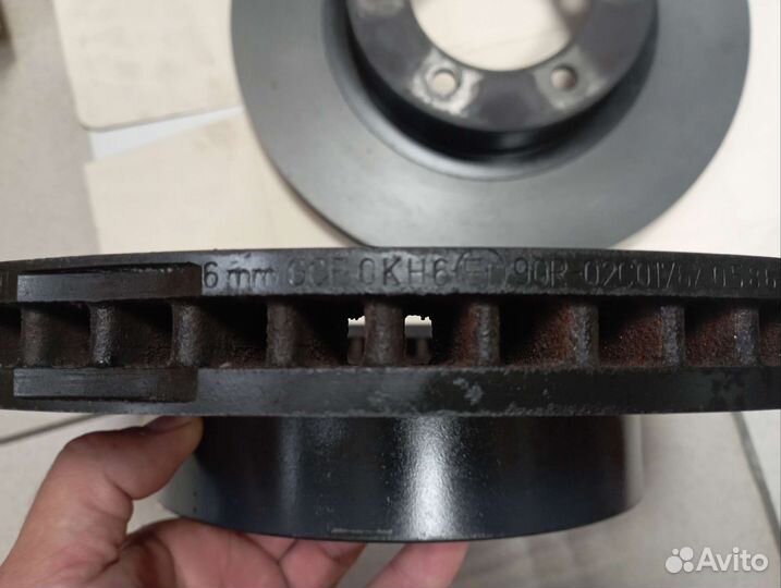 Диски тормозные Prado 120