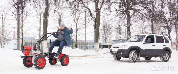 Мотоблок не ременной Россия угра 9 л.с. 4 передачи