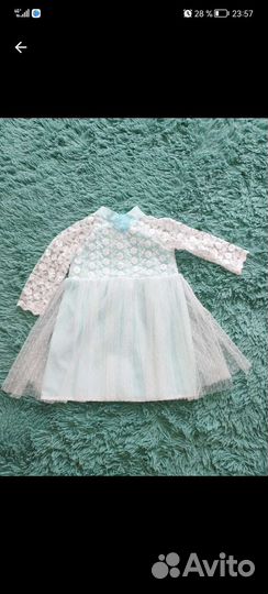 Платье для девочки 86