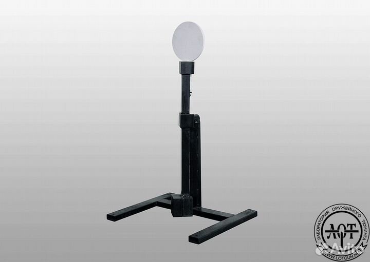 Мишень стальная Свингер с тарелкой малый (Маятник)