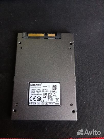 Ssd SATA 240gb kingston