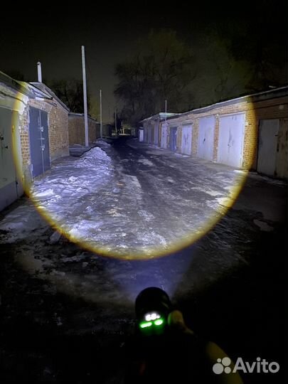 Мощный светодиодный фонарь 3км