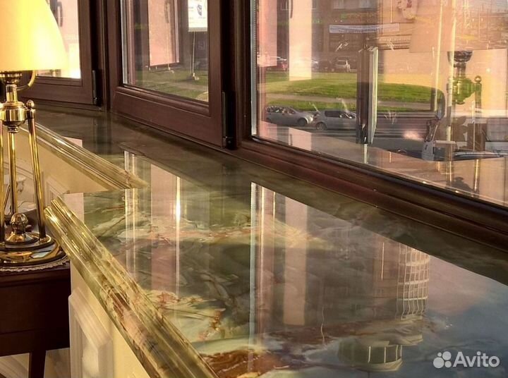 Подоконники из мрамора