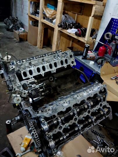 Двигатель 1VD / toyota Land Cruiser 200