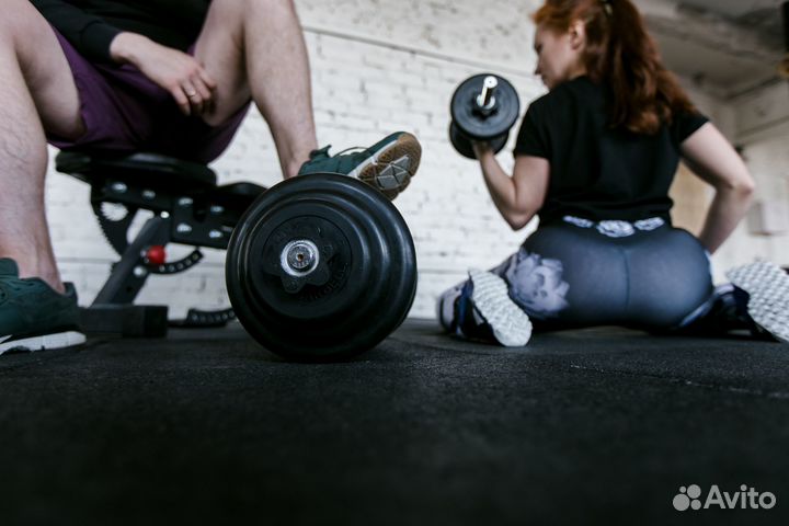 Гантели разборные