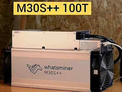 Whatsminer M30S++ 100Th с ндс