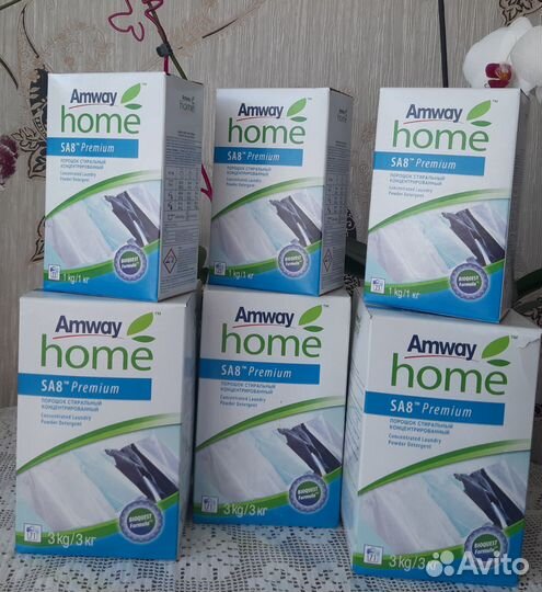 Порошок стиральный концентрированный amway