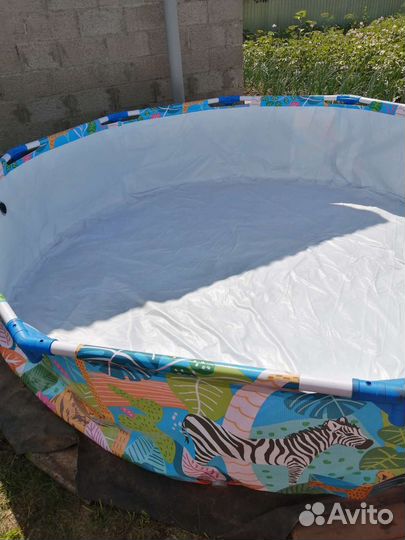 Каркасный бассейн новый
