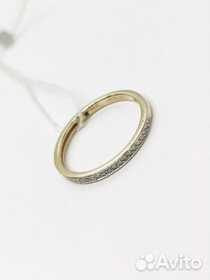 Золотое кольцо с камнем 17,5р