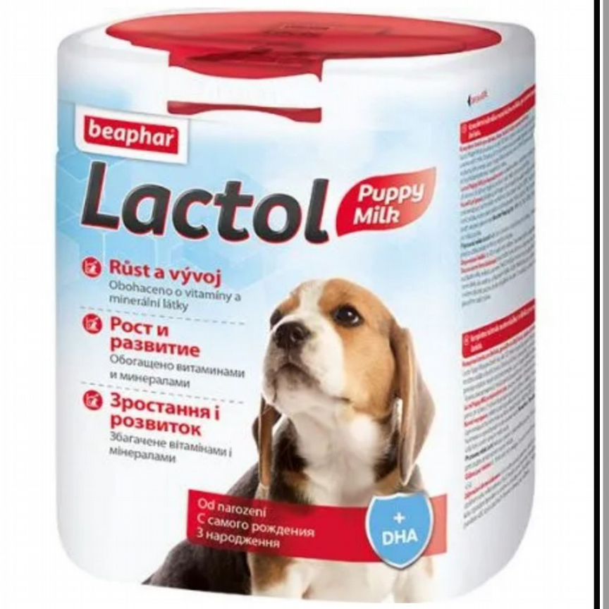 Заменитель молока для щенков Lactol Puppy, 500гр