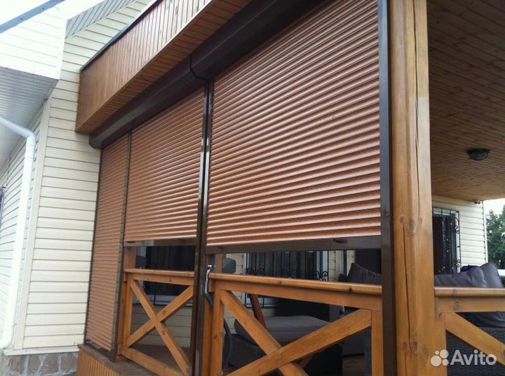 Рольставни с установкой