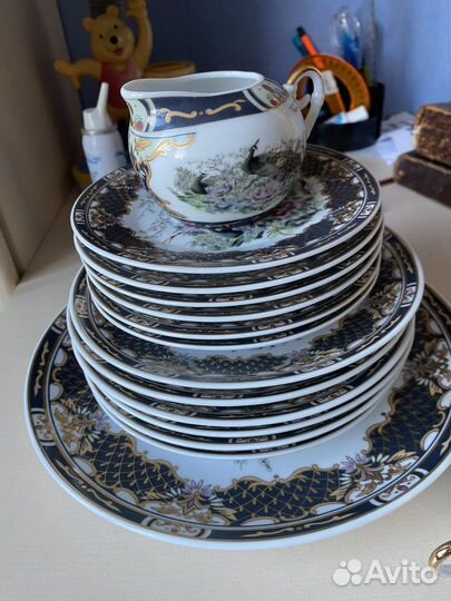 Набор столовой посуды фарфор 22 предмета