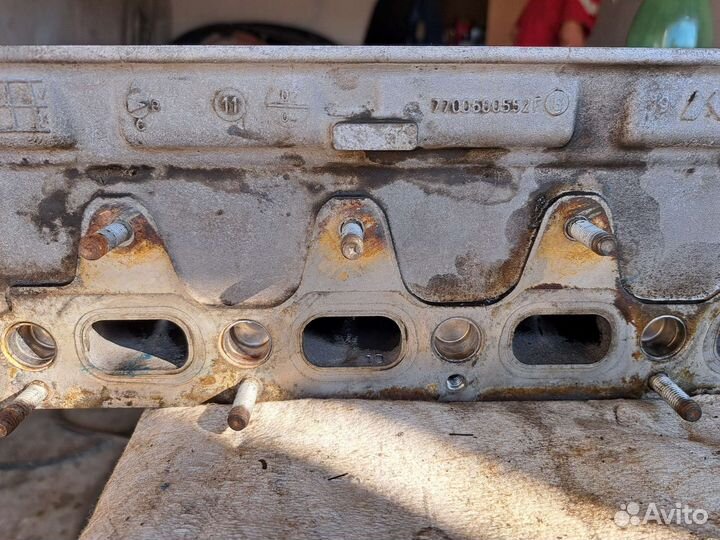 Головка блока цилиндров К4М ларгус, G15