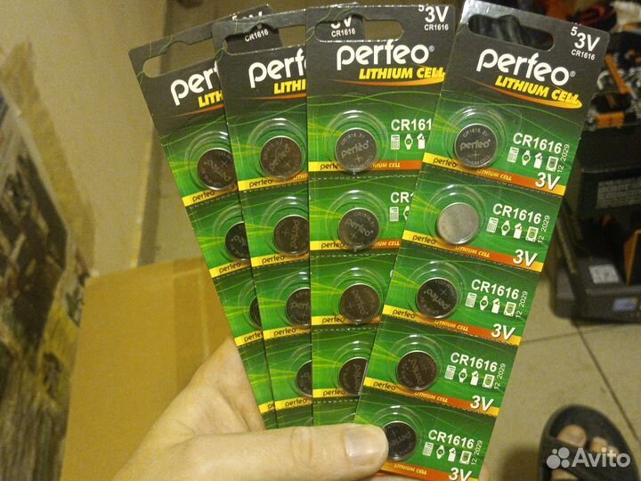 Батарейки CR1616 litium