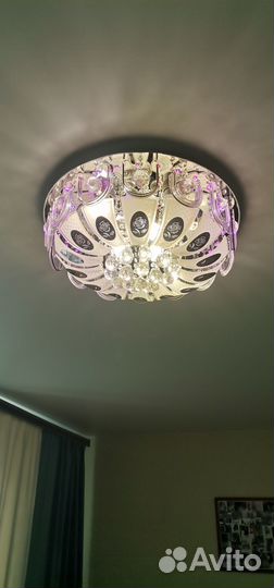 Люстра потолочная бу