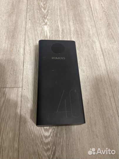 Повербанк romoss PEA40 40000mAh черный
