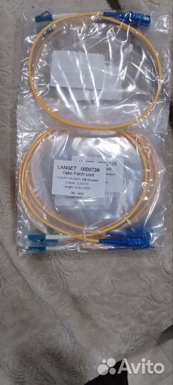 Оптический патчкорд LC/UPC-SC/UPC 9.5/125