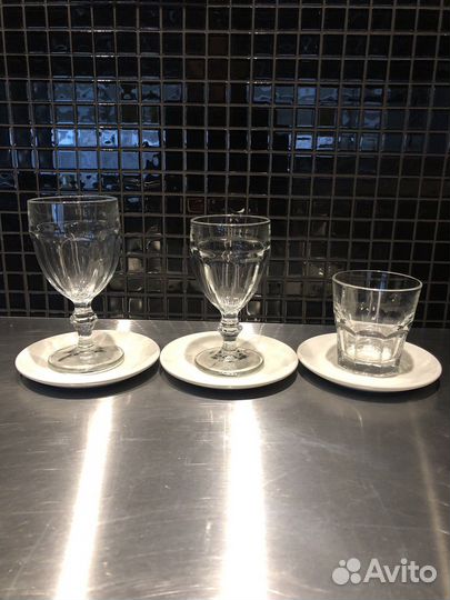 Бокалы стаканы для дома, кафе, ресторана