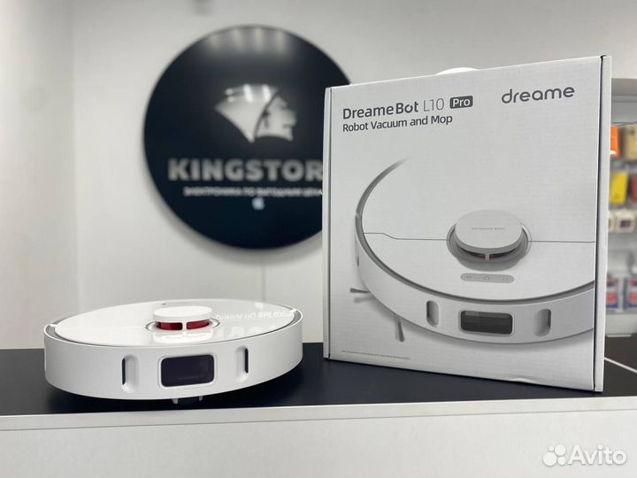 Робот-пылесос Dreame L10 Pro Global, белый