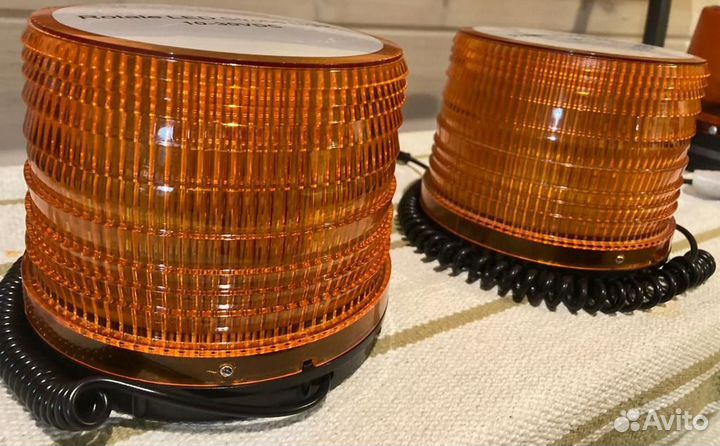 Маяк проблесковый оранжевый