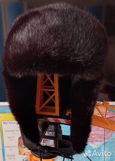 Шапка для мальчика 4-6 лет кожа