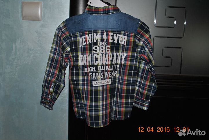 Рубашки новые. Разм. 110