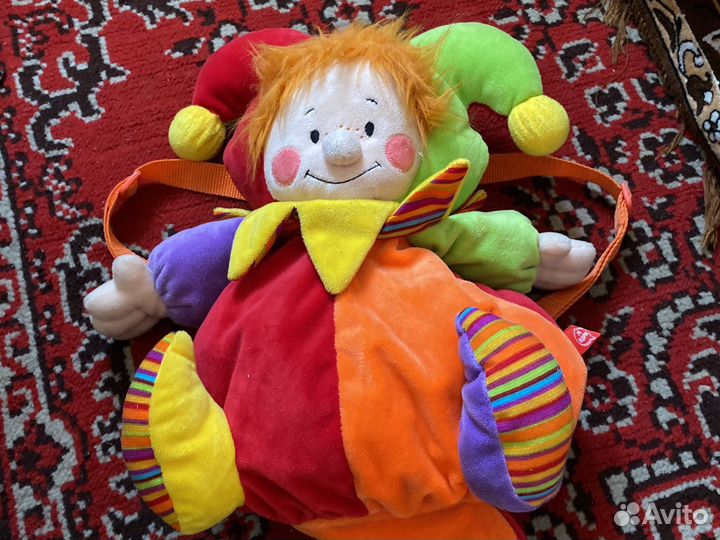 Рюдзак с погремушкой