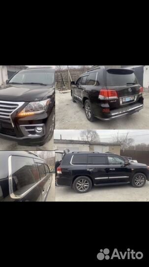 Рестайлинг обвес на LX 570