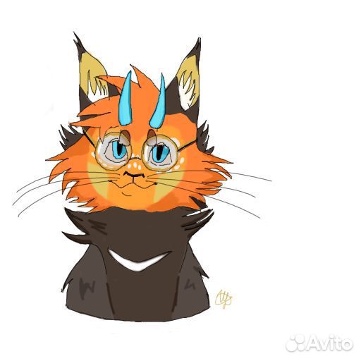 Нарисую вашего кота/человека по фото