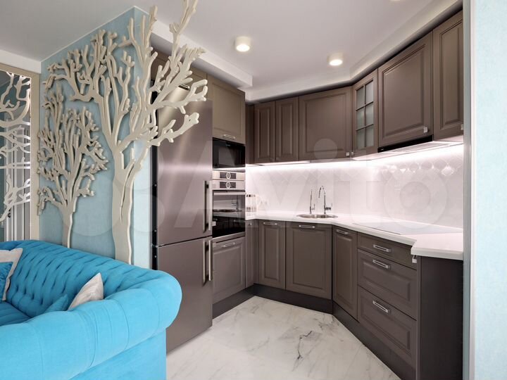 2-к. квартира, 72 м², 14/17 эт.