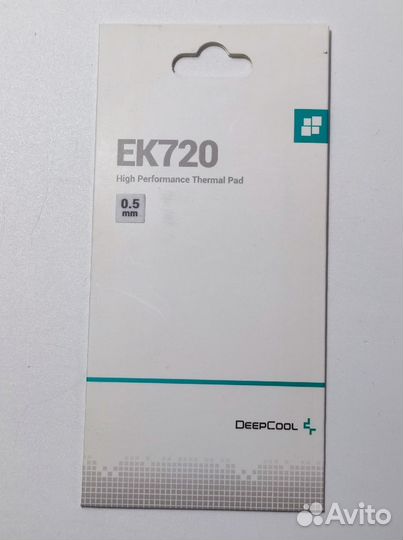 Термопрокладка deepcool EK720-L-0.5 (100x50x0.5мм
