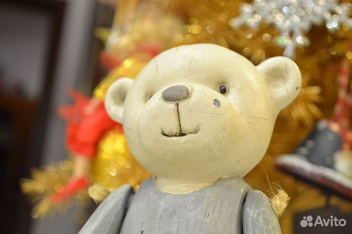 187304 Статуэтка Авторская работа Мишка