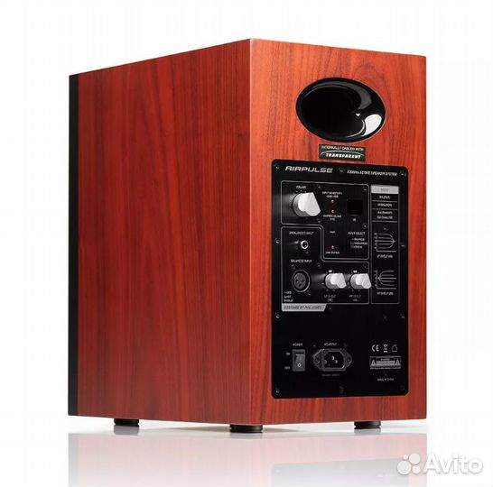 Полочная акустика AirPulse A300Pro walnut