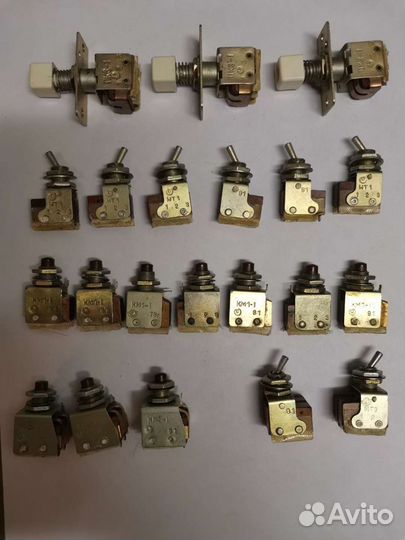 Переключатель, кнопки, тумблер, СССР