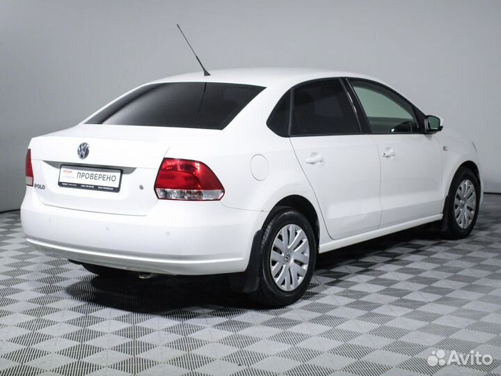 Volkswagen Polo 1.6 AT, 2011, 163 643 км
