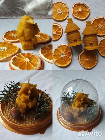 Восковые свечи