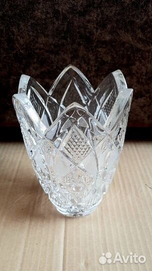 Ваза хрусталь стекло