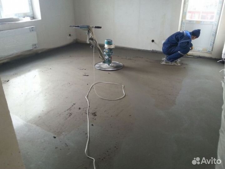 Полусухая стяжка пола, стяжка пола