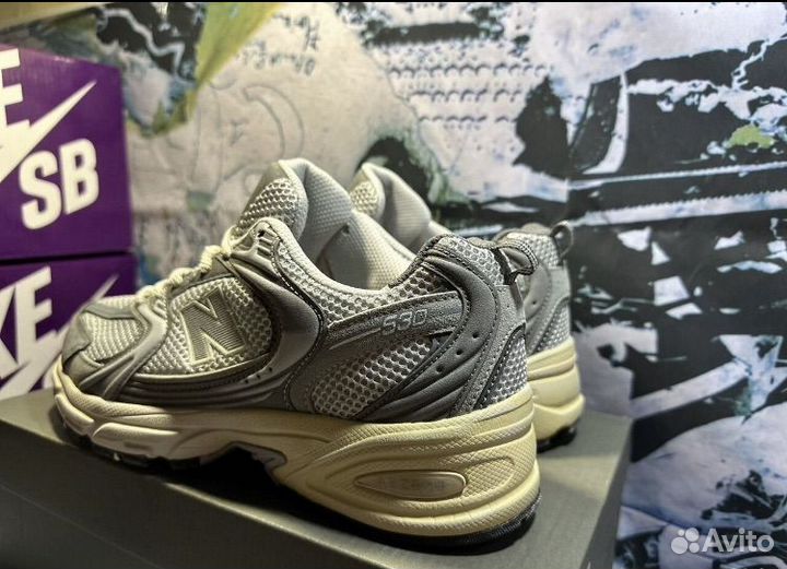 Кроссовки new balance 530 steel grey