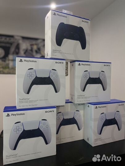 Геймпад sony ps 5 dualsense черный/black оригинал