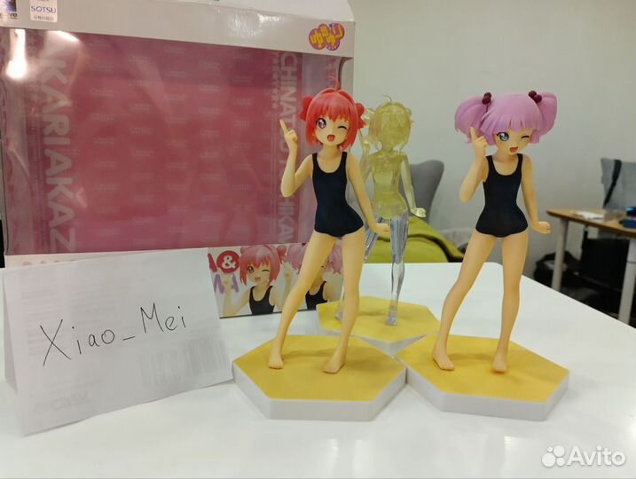 Аниме фигурки Akari Akaza & Chinatsu Yoshikawa