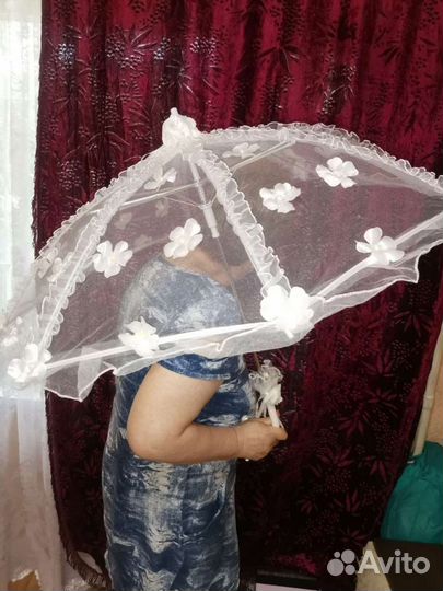 Зонтик свадебный