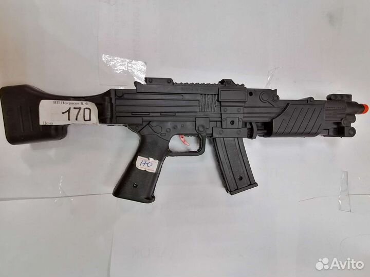 Пистолет трещетка, с пульками