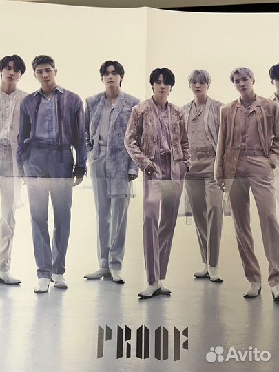 Плакат bts proof compact