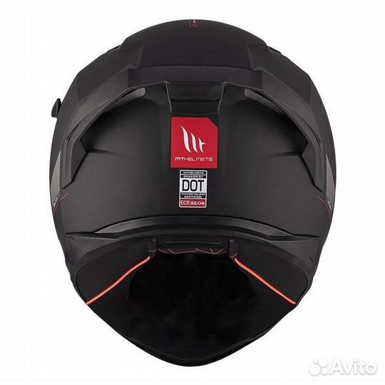 MT Helmets Braker SV Solid full face helmet Черный