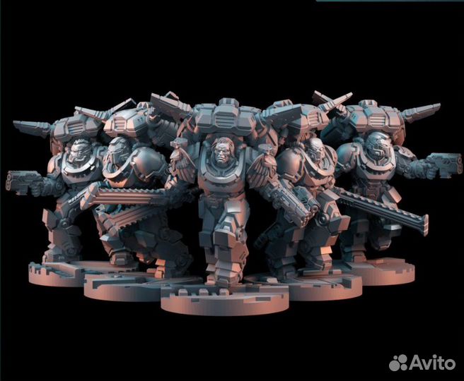 Миниатюры под покраску по Warhammer 40k