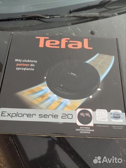 Робот пылесос tefal explorer serie 20